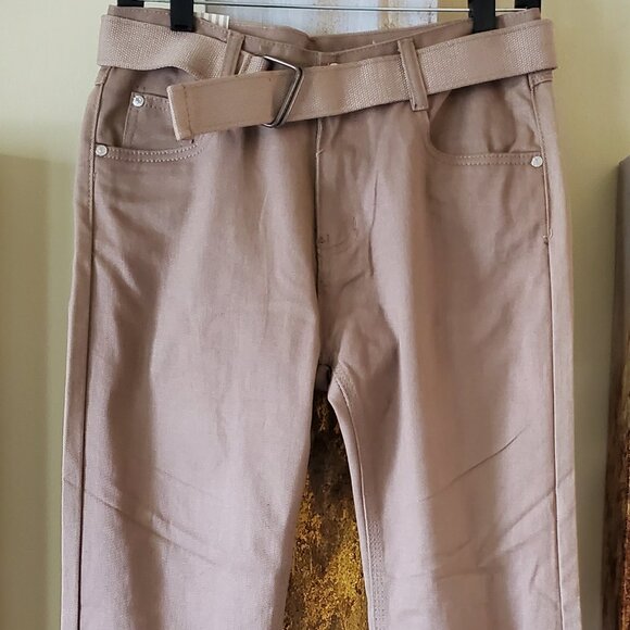 Old Skool Boys Khaki Denim Jean SZ 18 - Picture 3 of 9